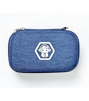 （美品）Final B1 ＋ ムサシノレーベル　イヤホン傷防止ポーチ Amazon | [musashino LABEL]【イヤホン傷防止ポーチ Lサイズ